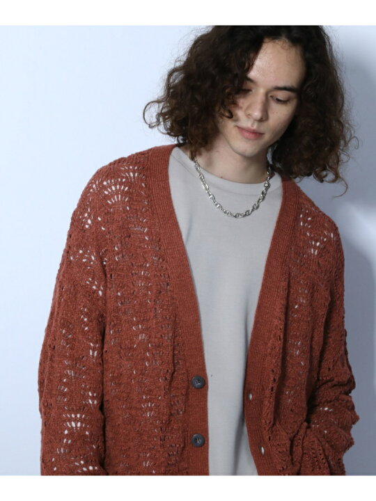 楽天市場】【SALE／20%OFF】(M)スカシアミガラニットCD/LS HARE ハレ 