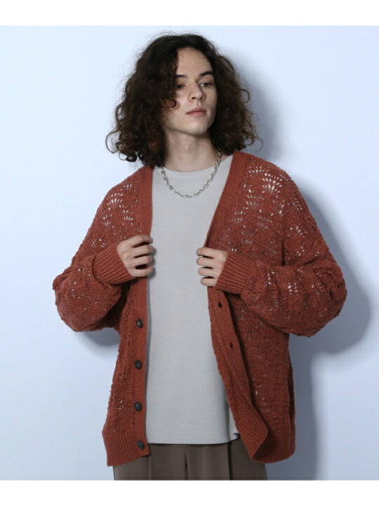 楽天市場】【SALE／20%OFF】(M)スカシアミガラニットCD/LS HARE ハレ 
