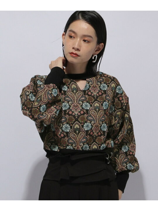 楽天市場】(W)2WAYゴブランPOLS HARE ハレ トップス カットソー・T 