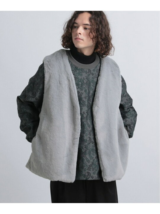 楽天市場】【SALE／30%OFF】(M)1Bスムースファーベスト HARE ハレ 