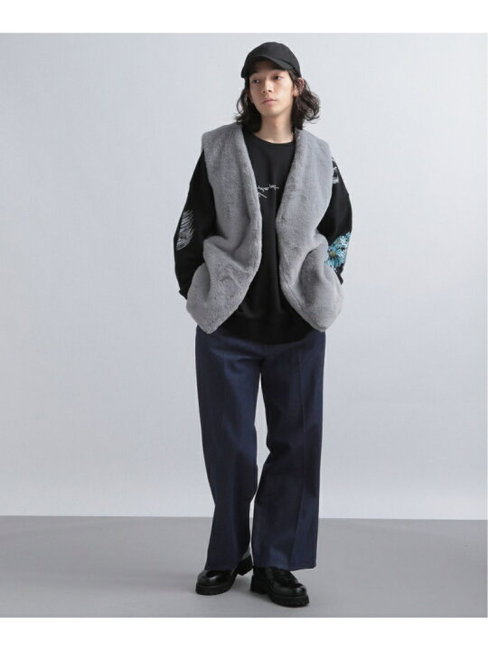 楽天市場】【SALE／30%OFF】(M)1Bスムースファーベスト HARE ハレ 
