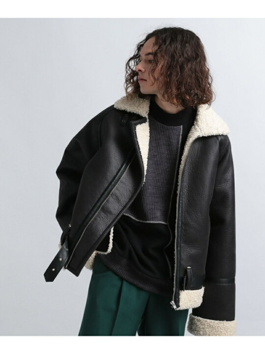 楽天市場】【SALE／40%OFF】(M)B3/FムートンフライトBL HARE ハレ 