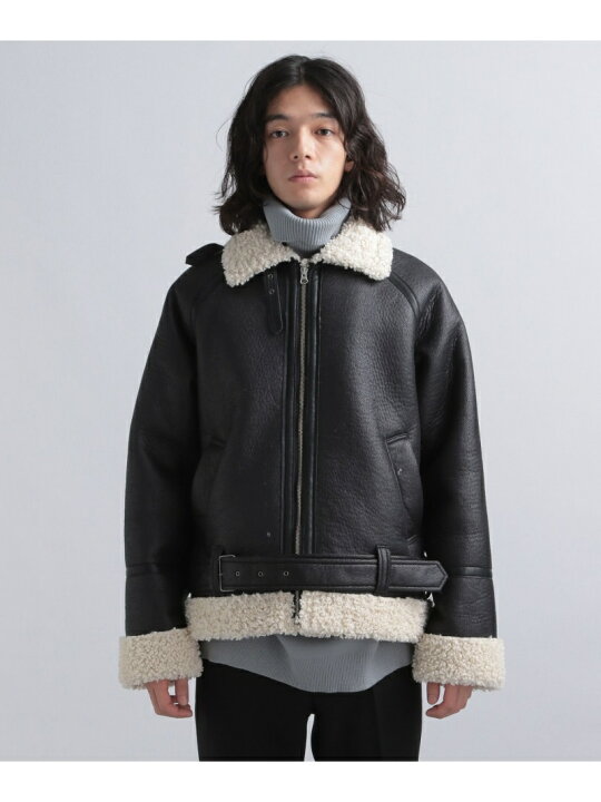 楽天市場】【SALE／40%OFF】(M)B3/FムートンフライトBL HARE ハレ 