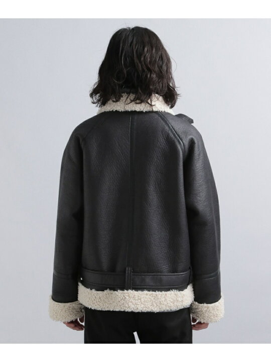 楽天市場】【SALE／40%OFF】(M)B3/FムートンフライトBL HARE ハレ 