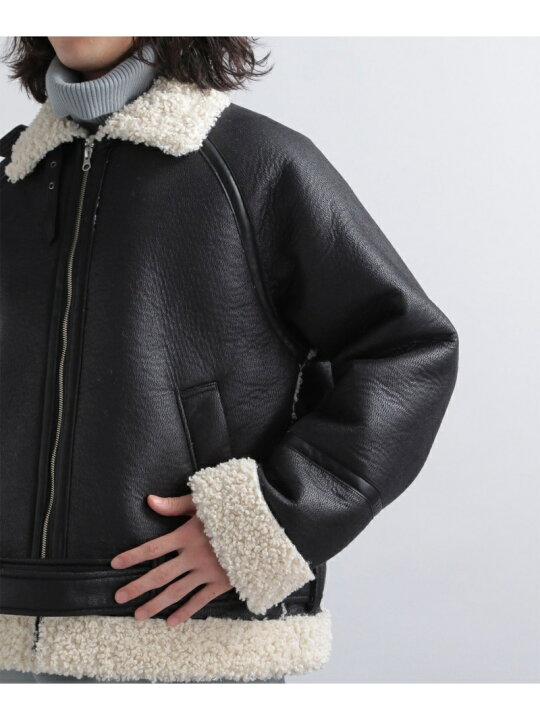 楽天市場】【SALE／40%OFF】(M)B3/FムートンフライトBL HARE ハレ 