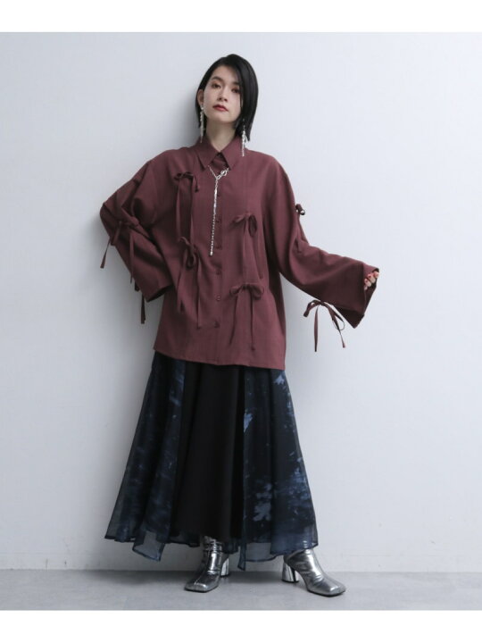 楽天市場】【SALE／46%OFF】リボンデザインシャツ HARE ハレ トップス 