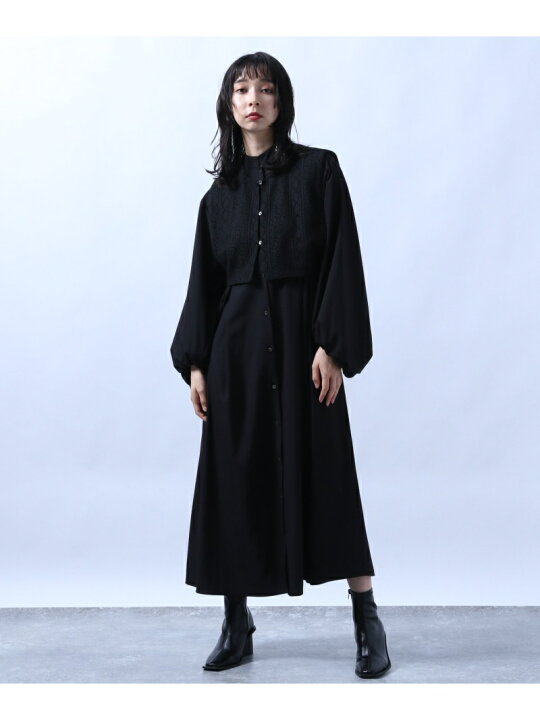 楽天市場】(W)2PレースベストタックOPLS HARE ハレ ワンピース・ドレス 