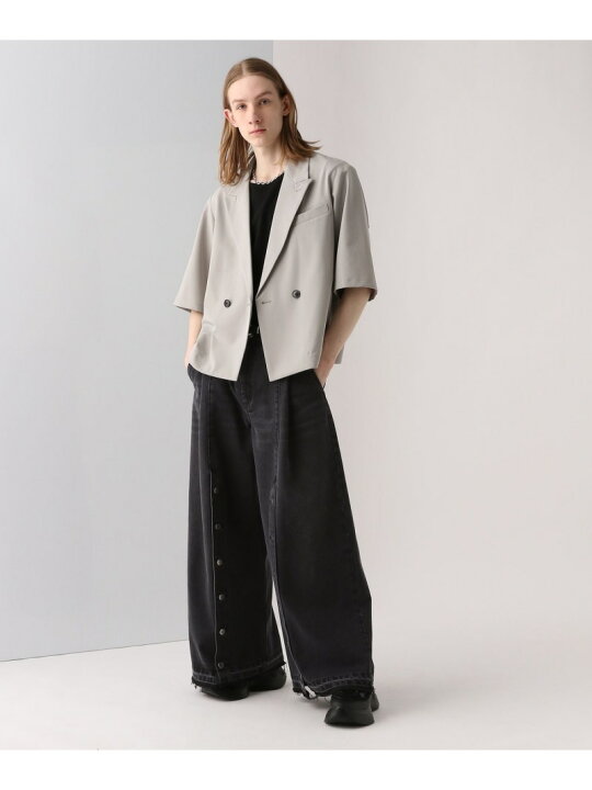 楽天市場】【SALE／16%OFF】フロントボタンワイドデニム HARE ハレ 