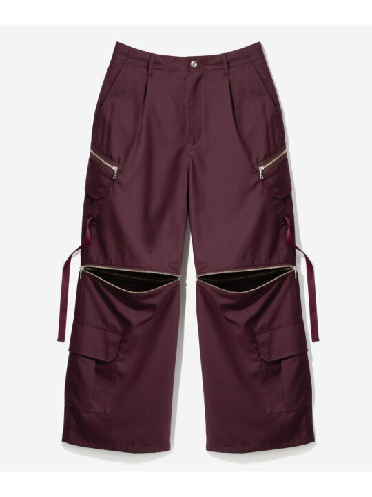 楽天市場】【SALE／30%OFF】【SET UP対応】2WAY-ZIPカーゴパンツ HARE 