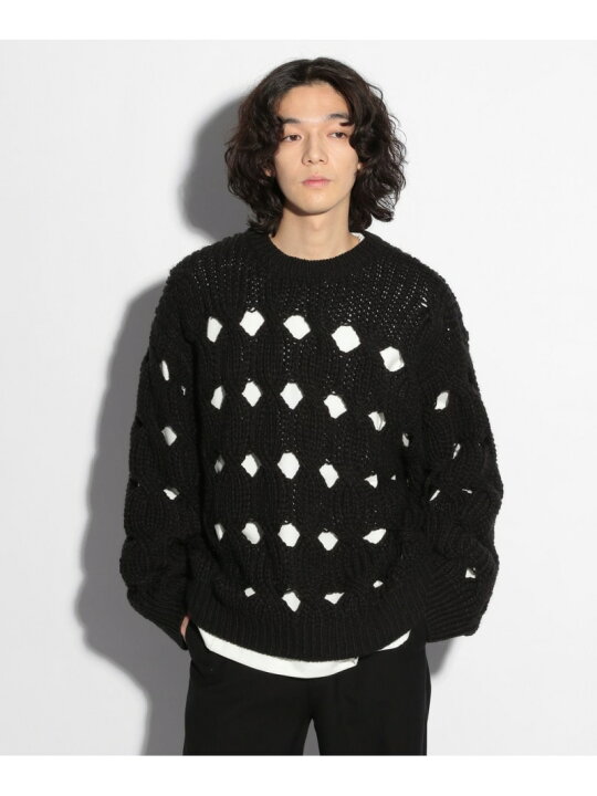 楽天市場】【SALE／50%OFF】スカシケーブルニットプルオーバー HARE 