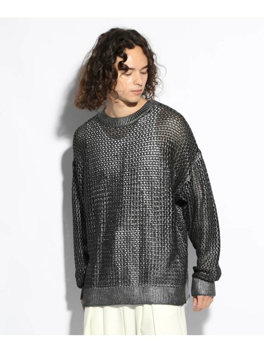 楽天市場】【SALE／50%OFF】ハクプリントメッシュニットプルオーバー  