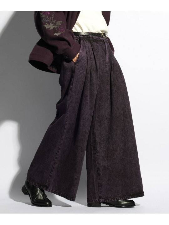 楽天市場】【SALE／50%OFF】DABOルーズカラーデニムパンツ HARE ハレ 