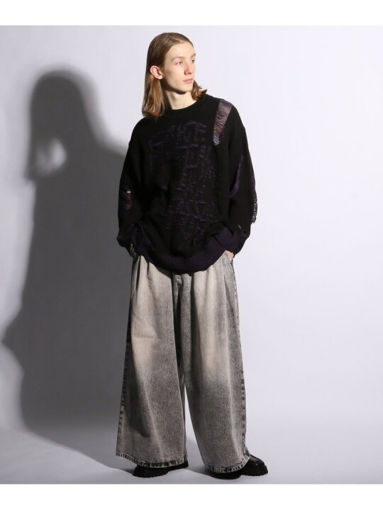 楽天市場】【SALE／50%OFF】DABOルーズカラーデニムパンツ HARE ハレ 