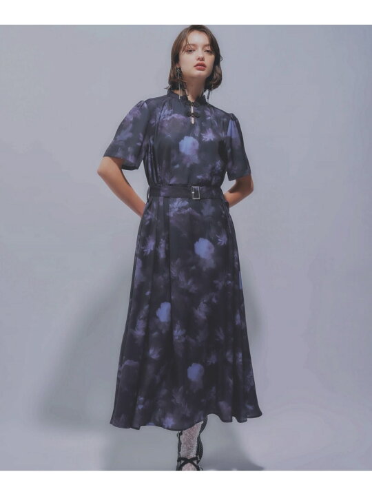 楽天市場】【SALE／47%OFF】Blurryフラワーワンピースガラチャイナ 