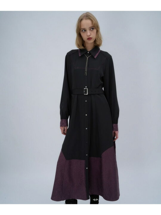 楽天市場】【SALE／33%OFF】アソートキリカエダブルカラーワンピース 