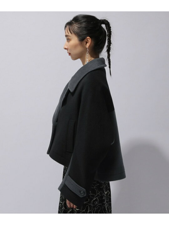 楽天市場】【SALE／22%OFF】(W)バイカラーPコート HARE ハレ 