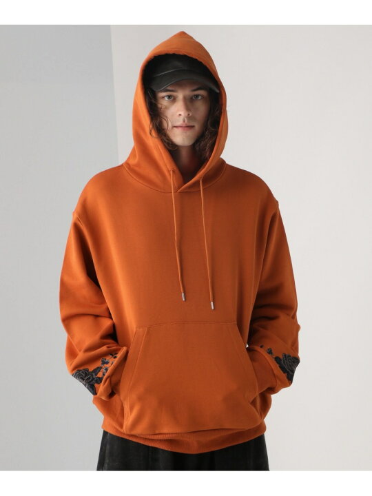楽天市場】【SALE／20%OFF】フラワーシシュウプルオーバーパーカー 