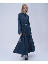 2WAYソデアキシアージャガードワンピース HARE ハレ ワンピース・ドレス ワンピース ブルー ピンク ブラック【先行予約】*【送料無料】[Rakuten Fashion]