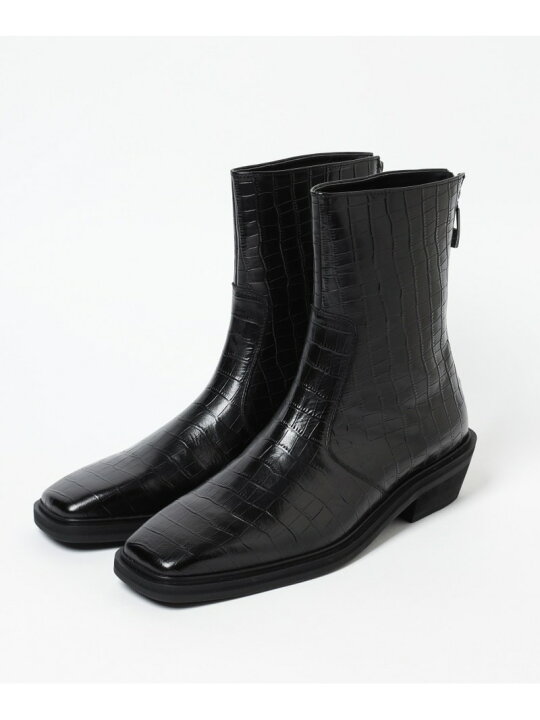 楽天市場】【SALE／62%OFF】スクエアトゥZIPブーツ HARE ハレ シューズ 