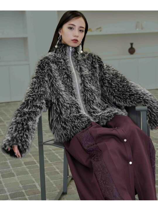 楽天市場】【SALE／30%OFF】スタンドファーブルゾン HARE ハレ 