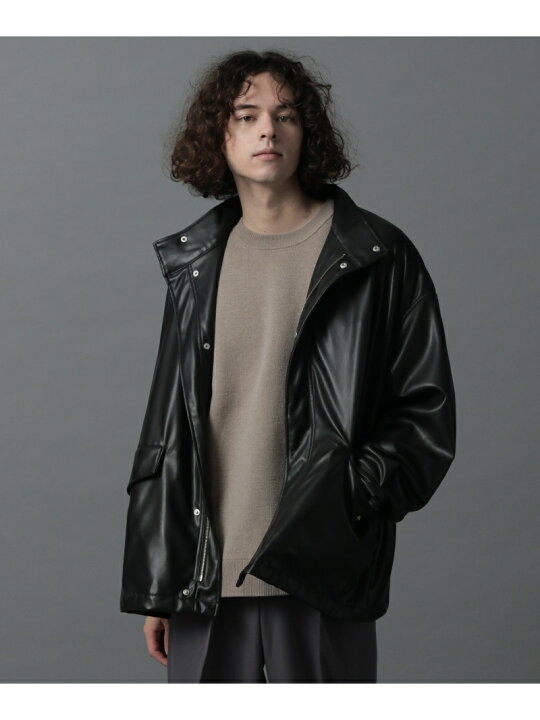 楽天市場】【SALE／30%OFF】(M)Sレザースタンドブルゾン HARE ハレ 
