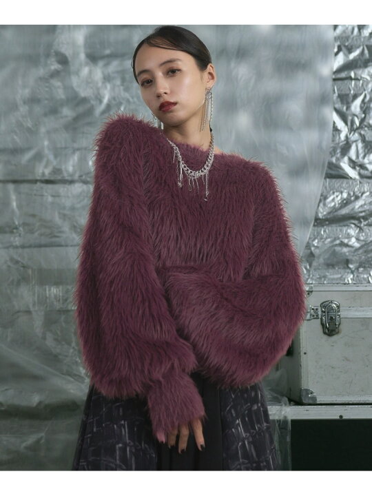 楽天市場】【SALE／50%OFF】ロングシャギーニットプルオーバー HARE 