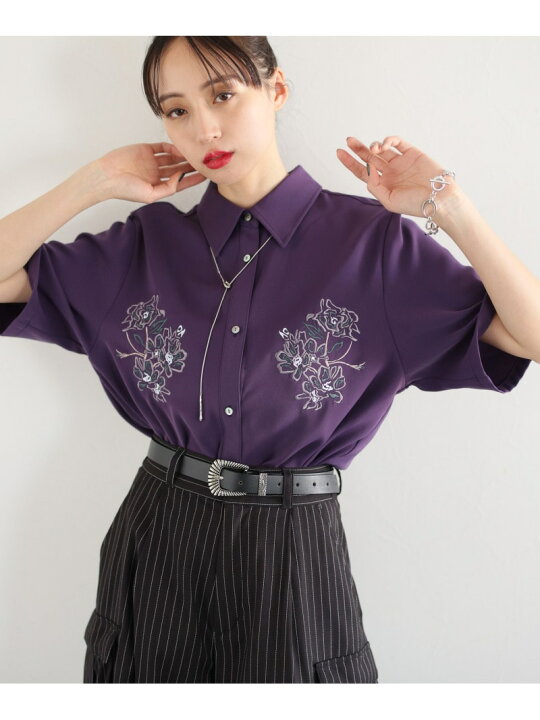 楽天市場】トロミシシュウシャツ HARE ハレ トップス シャツ・ブラウス 
