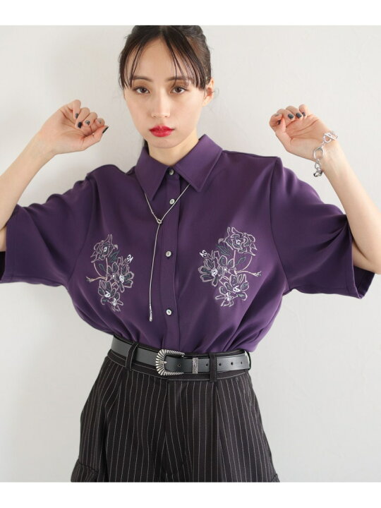 楽天市場】トロミシシュウシャツ HARE ハレ トップス シャツ・ブラウス 