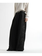 【SALE／55%OFF】KAGEBANAワイドパンツ HARE ハレ トップス その他のトップス パープル ブラック【RBA_E…
