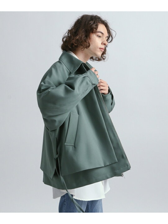 楽天市場】【SALE／30%OFF】(M)レイヤードZIPブルゾン HARE ハレ 