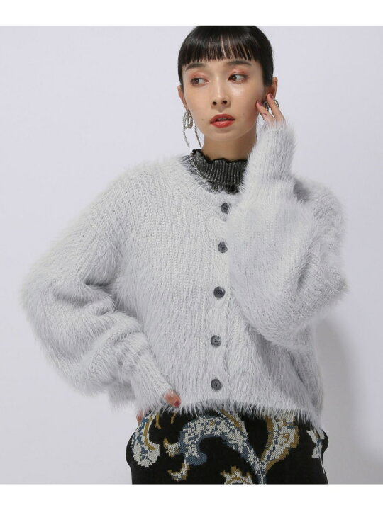 楽天市場】【SALE／25%OFF】2WAYロングシャギーカーディガン HARE ハレ 