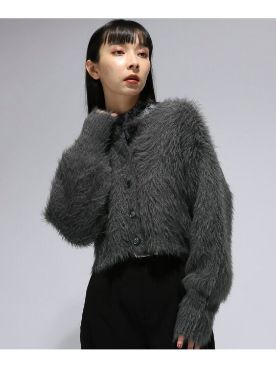 楽天市場】【SALE／25%OFF】2WAYロングシャギーカーディガン HARE ハレ 