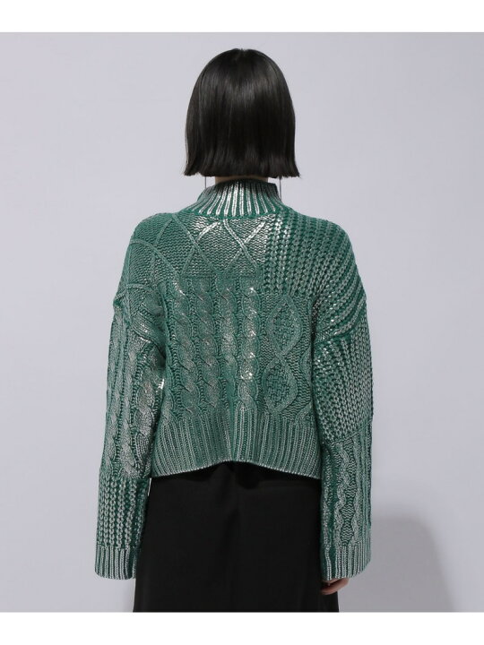 楽天市場】【SALE／40%OFF】ハクプリントケーブルニット HARE ハレ 