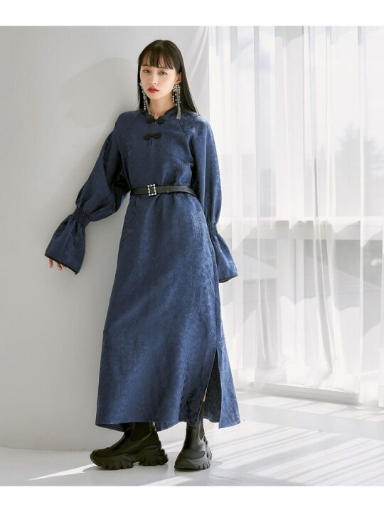 楽天市場】(W)JQチャイナワンピースLS HARE ハレ ワンピース・ドレス 