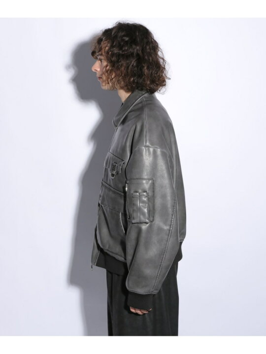 楽天市場】【SALE／20%OFF】【SET UP対応】ウォッシュフェイクレザー 