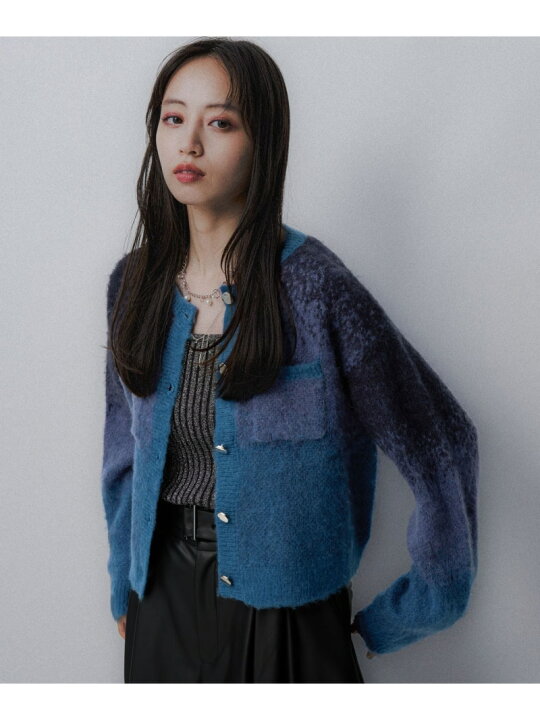 楽天市場】【SALE／60%OFF】グラデモヘヤショートカーディガン HARE 