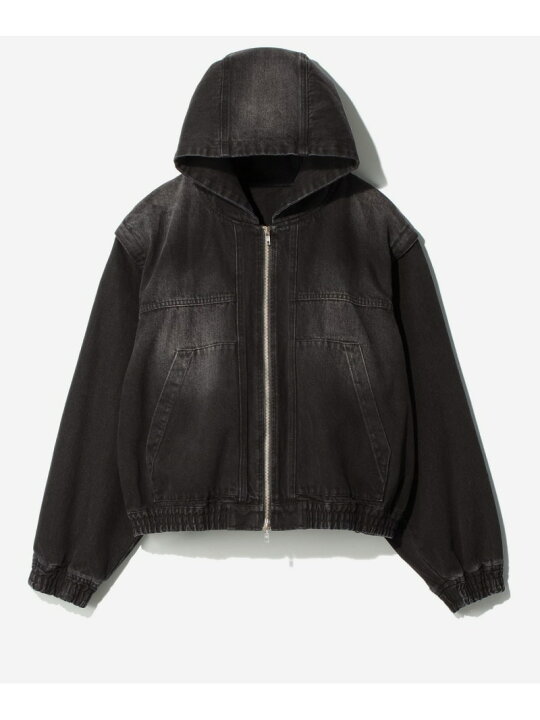 楽天市場】【SALE／44%OFF】2WAYデニムフードブルゾン HARE ハレ 