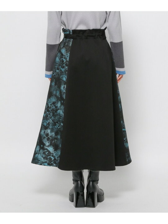 楽天市場】ジャガードガラキリカエフレアスカート HARE ハレ スカート 