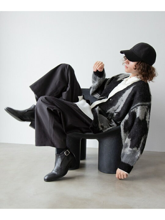 楽天市場】【SALE／40%OFF】(M)シングルモンクヒールブーツ HARE ハレ 