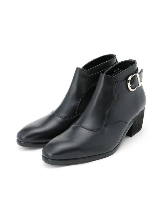 楽天市場】【SALE／40%OFF】(M)シングルモンクヒールブーツ HARE ハレ 