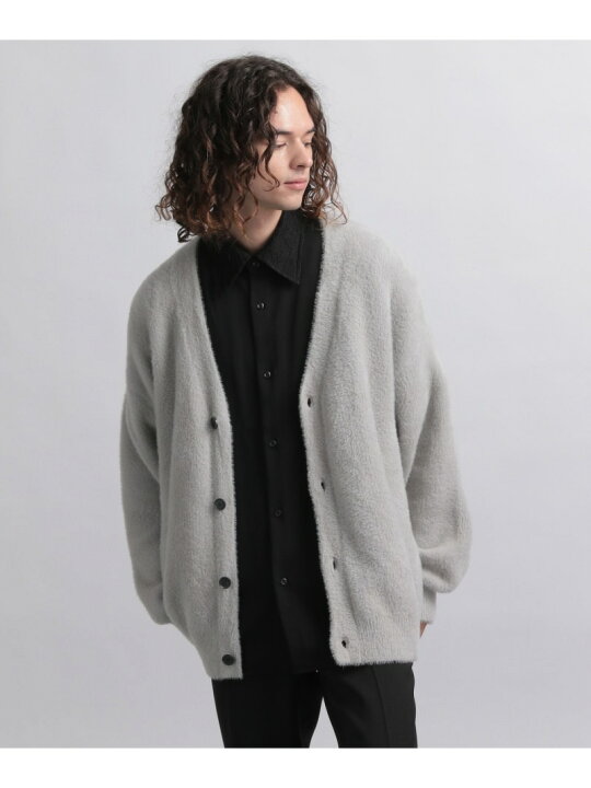 楽天市場】【SALE／37%OFF】【UNISEX】SOFTシャギーニットカーディガン 