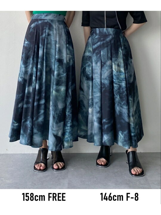 楽天市場】【SALE／50%OFF】(W)BLURタックフレアSK HARE ハレ スカート 