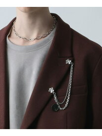 チェーンラペルブローチ HARE ハレ アクセサリー・腕時計 ブローチ・コサージュ・バッジ シルバー[Rakuten Fashion]