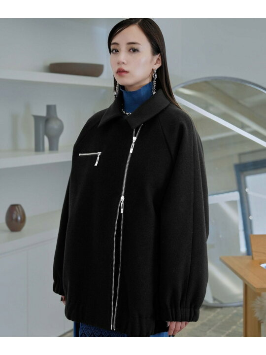 楽天市場】【SALE／28%OFF】ウーリーテック2WAYステンカラーブルゾン 