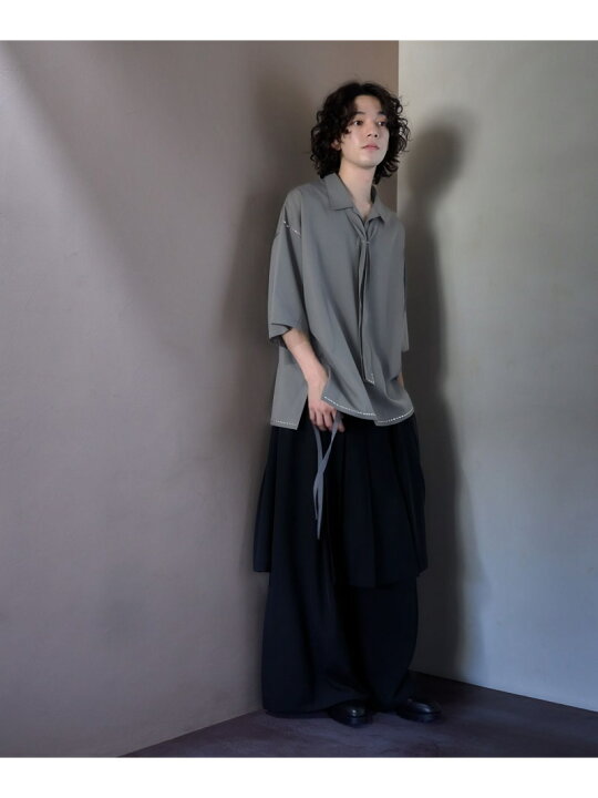 楽天市場】【SALE／19%OFF】シルバーパーツスキッパーボウタイシャツ 