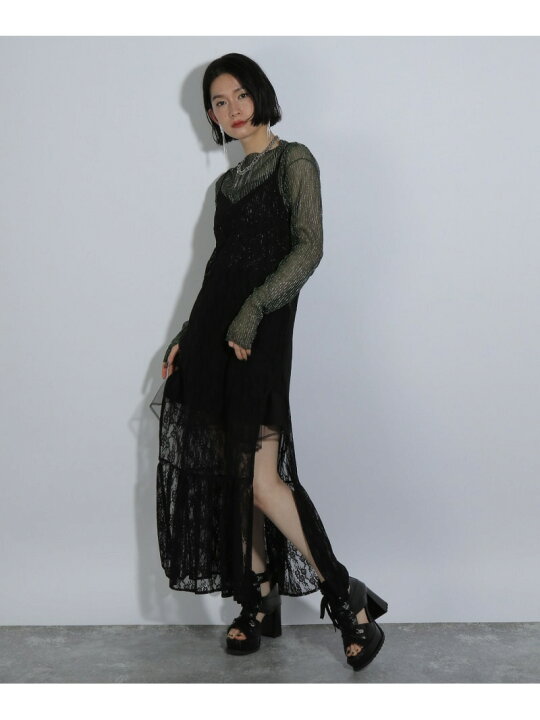 楽天市場】【SALE／40%OFF】フラワーレースキャミワンピース HARE ハレ 