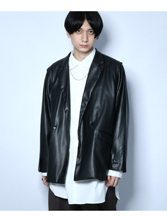 楽天市場】【SALE／30%OFF】(M)2WAYレザーJKT HARE ハレ ジャケット 