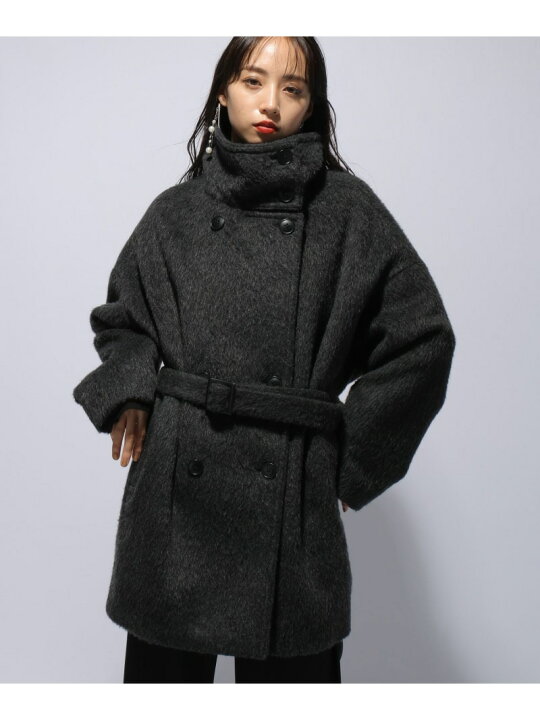 楽天市場】【SALE／22%OFF】シャギースタンドブルゾン HARE ハレ 