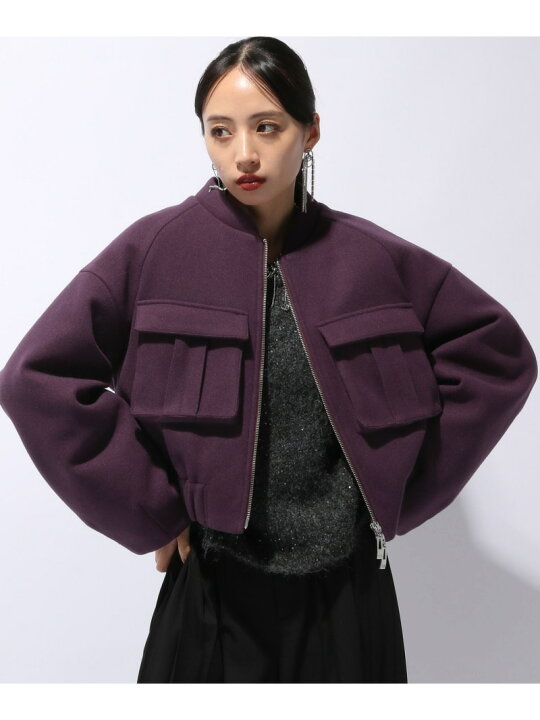楽天市場】【SALE／21%OFF】ウーリーテックポケットショートブルゾン 