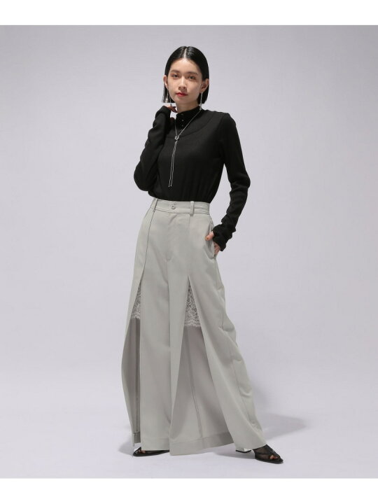 楽天市場】【SALE／50%OFF】ディープスリットレースパンツ HARE ハレ 